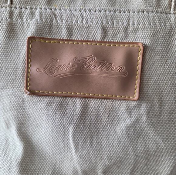 Louis Vuitton Beige Brown Canvas Cruise Line Globe MM Shopper Tote Bag - Picture 8 of 17